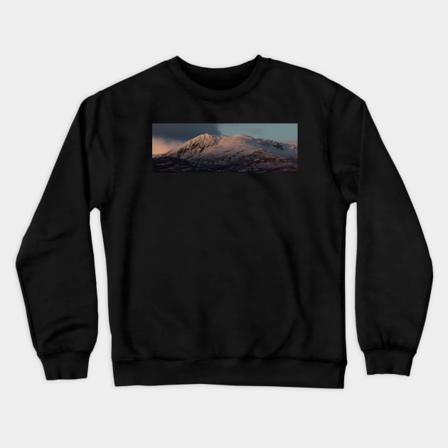 'Ben y Vrackie', Pitlochry, Perthshire. Crewneck Sweatshirt by mucklepawprint